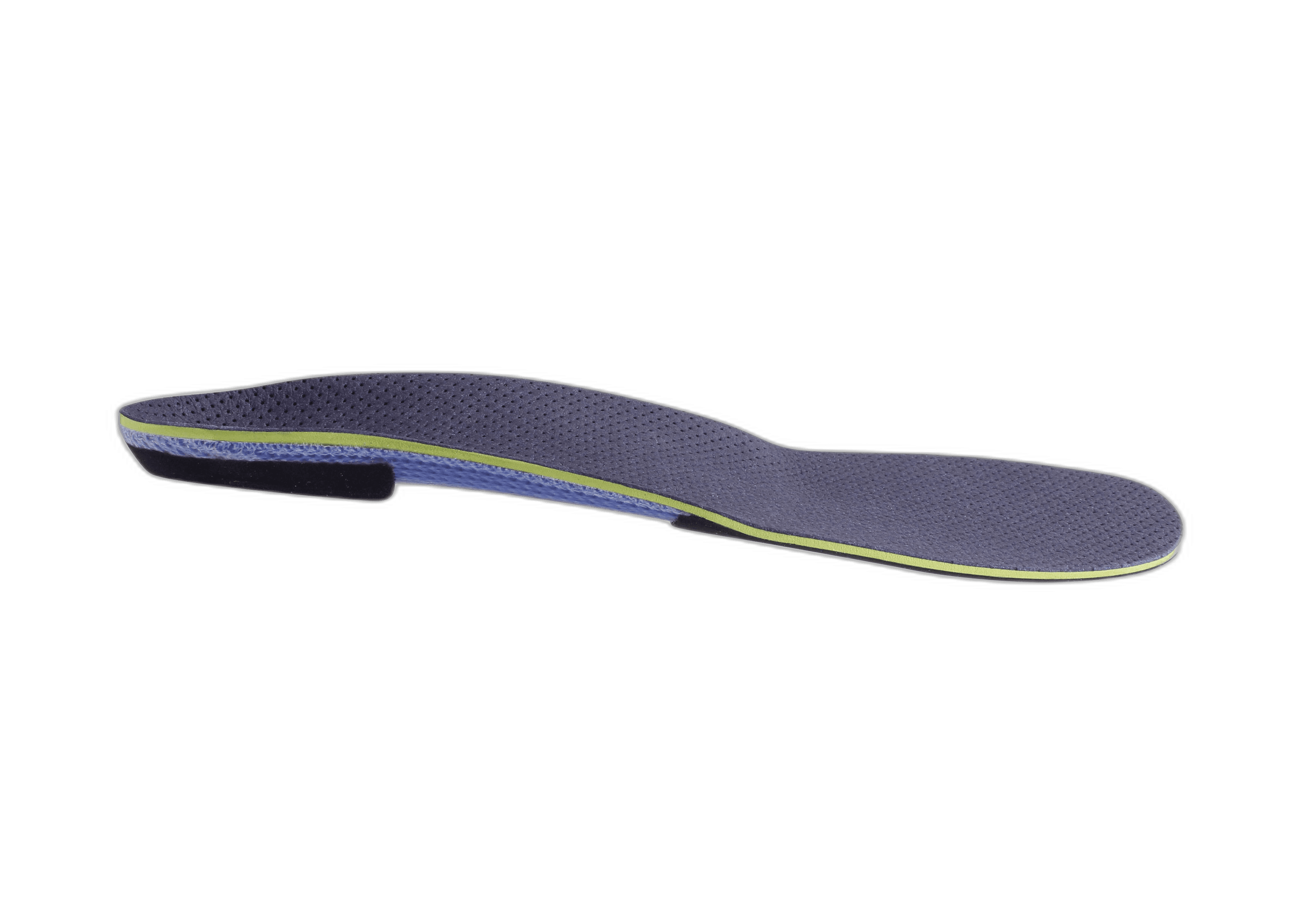 Fibre glass insole, side