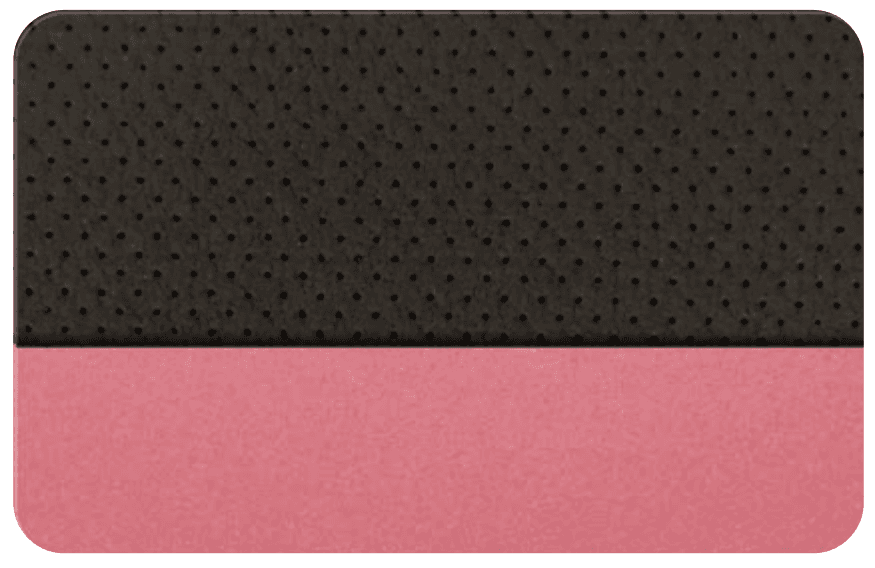 CC-013 - Black DryFeet + Red PUR Slow Memory 12° 2.5mm